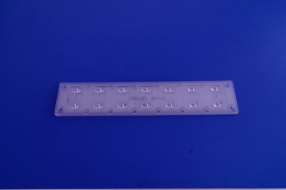 14W PC Material LED Array Lens with 105x150 Degree Beam Angle for LED Street Light Components and Road Lamp Accessories