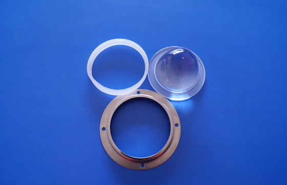 Flashlight Lens Optical Led Glass Lens For High Bay Light , Narrow Angle