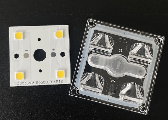 Waterproof led module 10w 15w 4 led 5050SMD LED Board street light lens