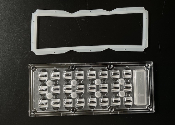 3x8 24 LED 5050SMD MODULE 163X85 DEGREE Street light lens for 40w 50w lamp