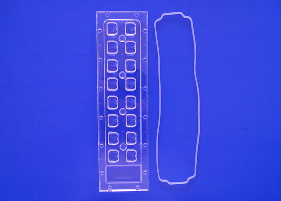 252x70mm Series 3535 LED Array Lens Waterproof IP65 For 16 LED Board 16w 24w 36w