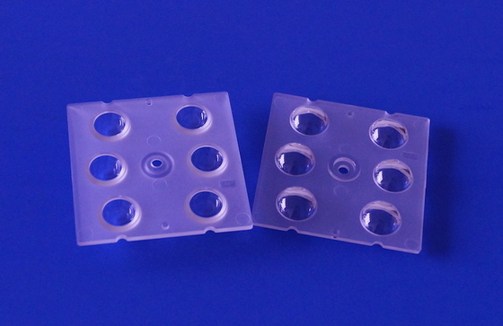 6 LED 5050SMD PC LED Lens Array 90 degree High bay light multi lens array