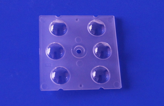 6 LED 5050SMD PC LED Lens Array 90 degree High bay light multi lens array