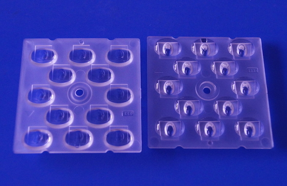 12 IN 1 Optical PC LED Lens Array TYPE3 3030 SMD Lens for LED Street lamp