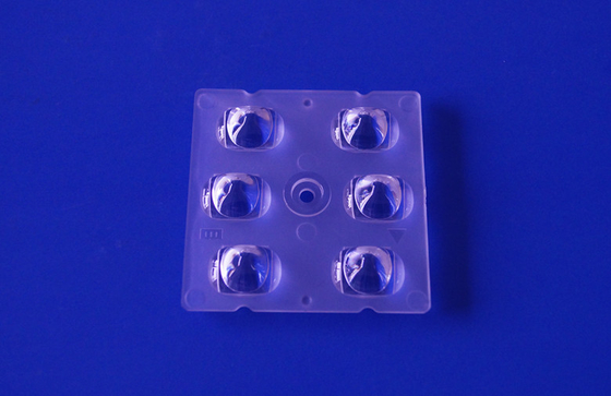 High Transmittance Multi Lens Array 5050 SMD Chip Led Street Light Lens ROHS