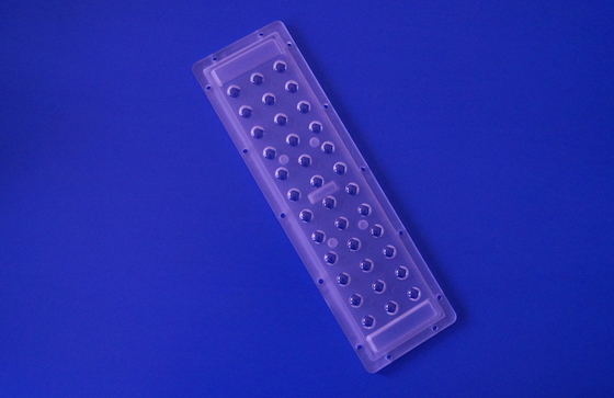 30-36 Watts 90x90 degree High bay light lens with silicon gasket for LED CHIP 3030 SMD