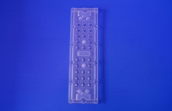 28 LED 3030 SMD LED Lens With Wide Angle 80x150 Degree For Streetlight Retrofit Kits