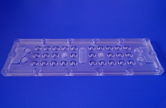 28 LED 3030 SMD LED Lens With Wide Angle 80x150 Degree For Streetlight Retrofit Kits