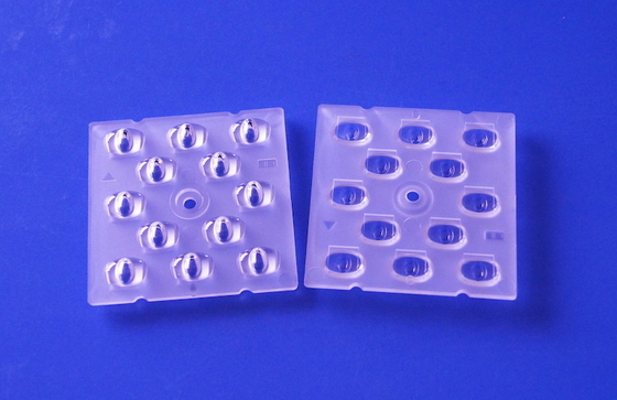 TYPE 2 12 IN 1 LENS For 3030 SMD 50X50mm Streetlight Lens For Flexible Assembly