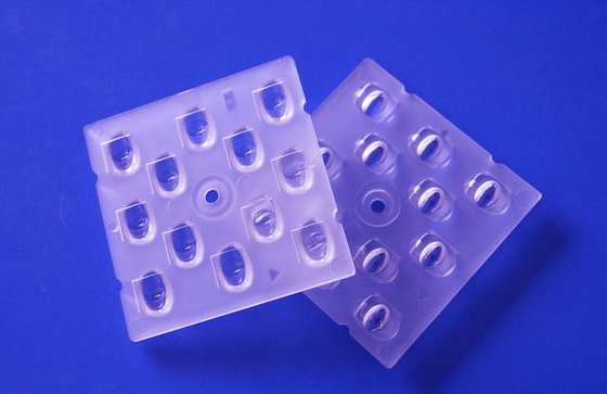 TYPE 2 12 IN 1 LENS For 3030 SMD 50X50mm Streetlight Lens For Flexible Assembly