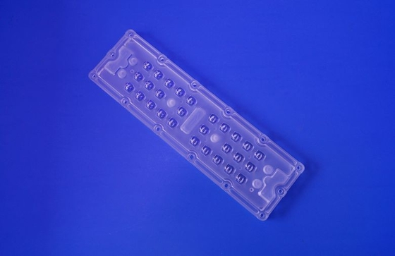 SMD 5050 Led Lens Array 28 In 1 80x150 Degree Led Lens For Street Light