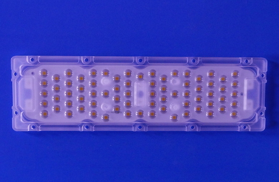 90 Degree 72W Solar Street Lighting Module Led Optics Lenses Small Footprint