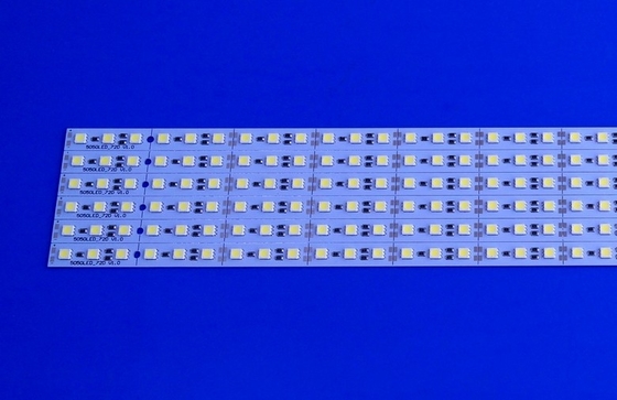 5050 / 3528 SMD LED rigid strip Aluminum PCB Board with 1oz Copper , 1.0mm Thickness
