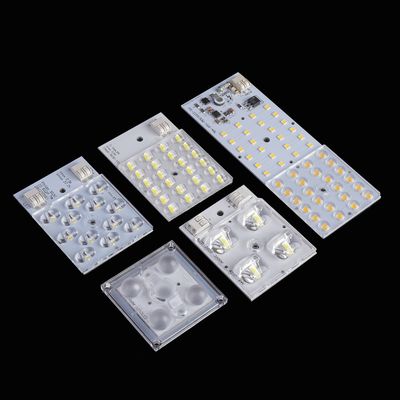 50x50mm led lens 4/6/8/12/16/24 points plastic secondary optics /pmma led optical led lenses for street light/flood light