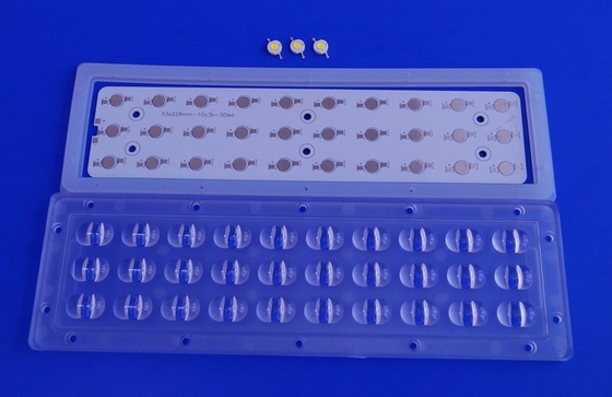 30W PMMA High Power Led Lens , Tunnel Retrofit Lighting Kits High Output