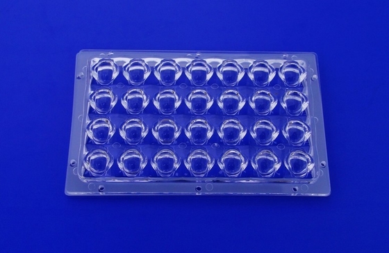 PMMA Collimation LED Street Light Lens For Street Lamp With Power Supply