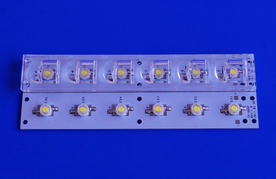 6W Reflector Led Lens Array For Street Lighting With PCB Module