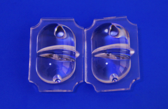 PC Asymmetric Led Optical Lens for 1W 3W XPE Rebel Spot light