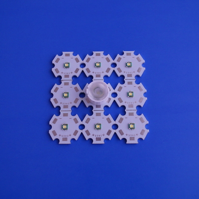SMD 3535 PMMA Led Lens , Led Optical Lens For Led Spot Light