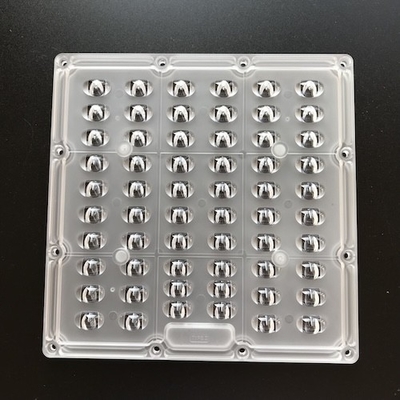 खरीदें 175x175mm 5050 SMD LED array Lens TYPE 2 square light lens 60w 120w ऑनलाइन निर्माण
