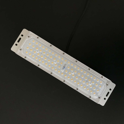 Heat Sink 14 Parallel 3030 LED Lens 50w Optical PC Led Street Light Lens