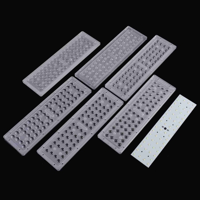 Optical PC Street Lamp Module 50W SMD3030 PCB Module Street Light Array Lens