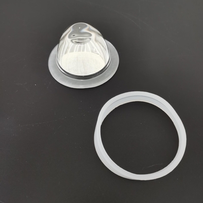 खरीदें Borosilicate Led Glass Lens Magnifying Glass Lens 45 Degree SGS passed ऑनलाइन निर्माण