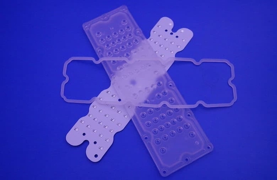 30 Degree 64 in One LED Optical Array Lens With PCB Boards Horizontal Assembly