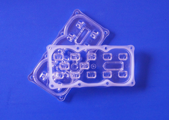 147*72 Degree Angle Power Led Lens 10+2 Led Lens Array For 3030/3535/5050 Leds