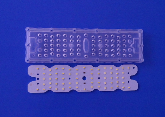 50W 64 LED Street Light Module 3030 SMD 130 Degree Wide Beam Angle For Area Lighting