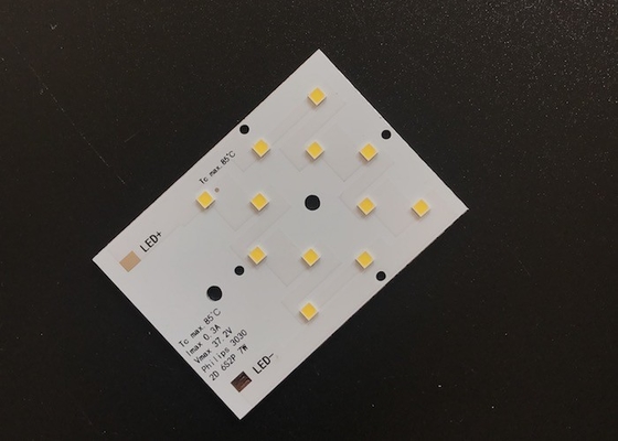 खरीदें SMD3030 12LEDs मॉड्यूल एल्यूमीनियम पीसीबी बोर्ड 50x50 मिमी 6W-10W ऑनलाइन निर्माण