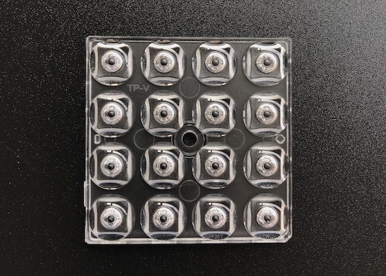 16  24LEDs SMD3030 SMD5050 Optical PC Lens For 50x50mm