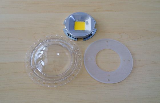 100W 200w Led High Bay Light / Spotlight Lens , High Power Led Pc Cover