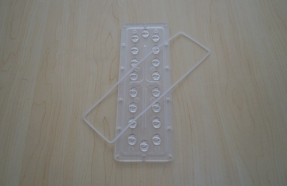 optical PC Led Reflector Lens Array For Road Lamp 154 X 79 Degree
