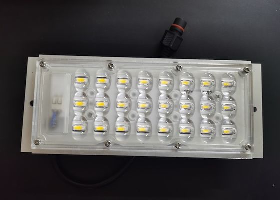 173x71mm 24 LED 5050 SMD Module LED Street Light Components With Optic Lens