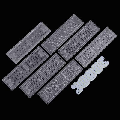 ROHS Lamp Accessories Led Street Light Module for industrial , Rectangle Shape
