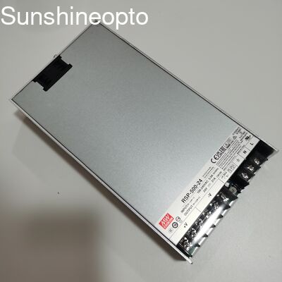 MeanWell 500W 24V LED Driver with PFC Function Single-Phase Switching Power Supply for LED Lights