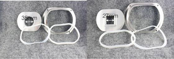 100W Bridgelux Led Glass Lens , Led street light optical glass lens