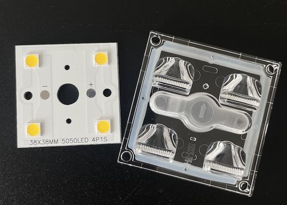 एलईडी बोर्ड और लेंस के साथ पनरोक 5050 एसएमडी एलईडी स्ट्रीट लाइट मॉड्यूल 10W-15W