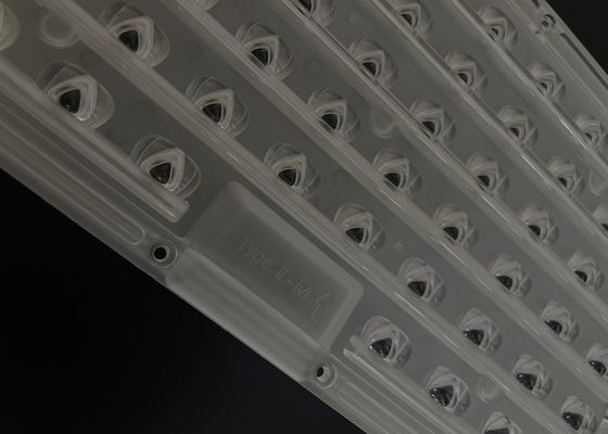 58x4 232 LED Lens 3030 SMD Optical PC Type2 / Type3 / Type4 / Type5 LED Array Lens