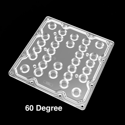 130x130 मिमी 30 एलईडी ऑप्टिक लेंस 30 डिग्री 60 डिग्री 90 डिग्री 50W 80W 100W