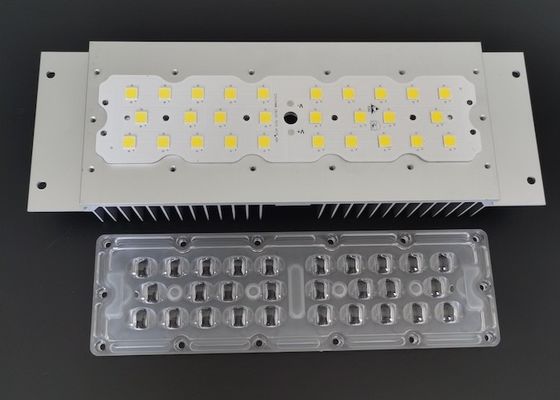 7070 SMD LED स्ट्रीट लाइट मॉड्यूल, 158x103 डिग्री बीम कोण और 50W-120W फुटपाथ प्रकाश व्यवस्था के लिए 5050SMD LED चिप के साथ