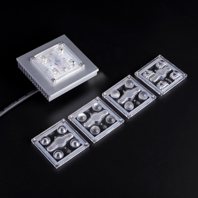 वाटरप्रूफ 10W 15W मिनी 50*50mm SMD 5050 एलईडी स्ट्रीट लाइट मॉड्यूल 12V 24V स्ट्रीट लाइट और गार्डन लाइट के लिए