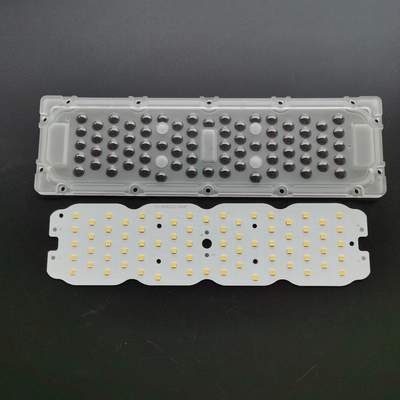 SMD3030 80x150 डिग्री सोलर एलईडी स्ट्रीट लाइट रेट्रोफिट किट 160lm/W 12V 50W