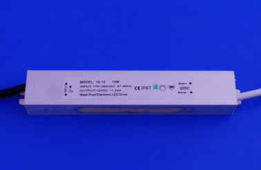 15W 12vdc एलईडी स्ट्रिप्स, सजावटी प्रकाश व्यवस्था के लिए आउटडोर एलईडी निरंतर वोल्टेज ड्राइवर