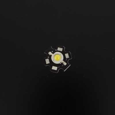 गर्म सफेद 180lm उच्च शक्ति एलईडी 3w Epistar चिप 3000k 700ma वर्तमान