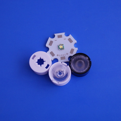 SMD 3535 PMMA एलईडी लेंस, एलईडी स्पॉट लाइट के लिए एलईडी ऑप्टिकल लेंस