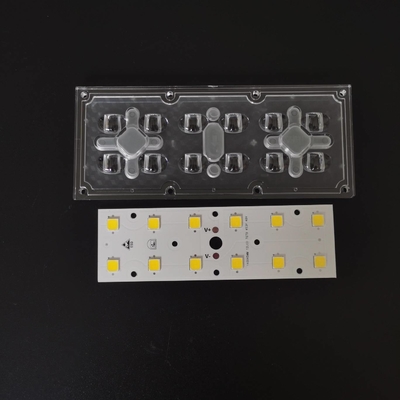 SMD7070 60W एलईडी स्ट्रीट लाइट मॉड्यूल रेट्रोफिट किट 158x103 डिग्री