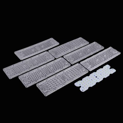 Led Street Light Lens 80x150 Degree Led Light Module With Heat Sink