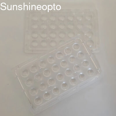 फ़ैक्टरी कस्टम 60 डिग्री एलईडी लेंस एरे 3030/5050/7070 एलईडी मॉड्यूल के लिए